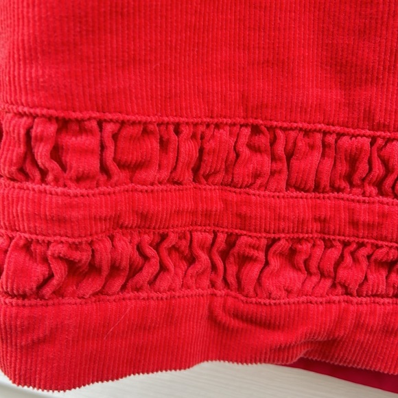 Boden red corduroy mini skirt - Picture 2 of 3